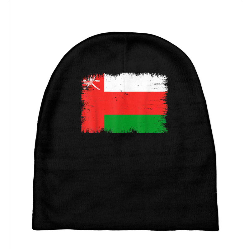 Vintage Oman Flag Omani Independence Day T Shirt Baby Beanies by alishia3asa | Artistshot