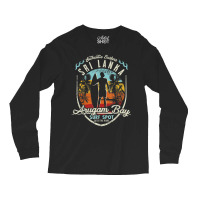 Sri Lanka Surfing Vintage Retro Surfer Arugam Bay Beach T Shirt Long Sleeve Shirts | Artistshot