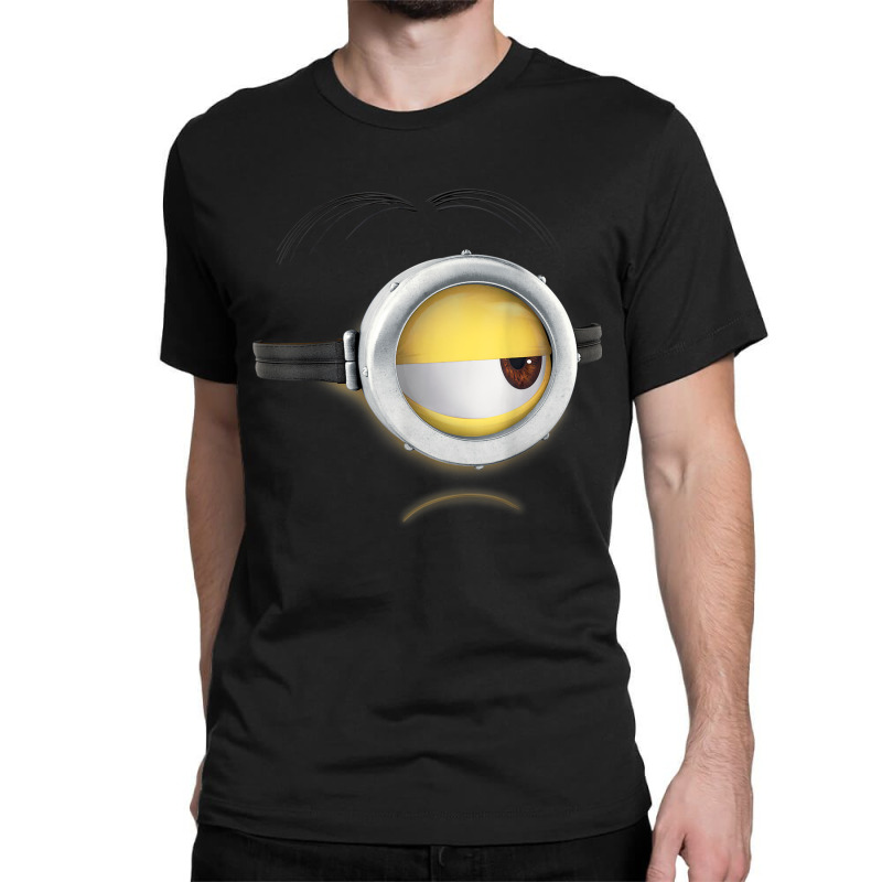 Despicable Me Minions Stuart Frown Face Graphic T Shirt Classic T-shirt by cm-arts | Artistshot