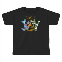 Womens Christmas Joy Baby Jesus Religious Nativity Christian Xmas V Ne Toddler T-shirt | Artistshot