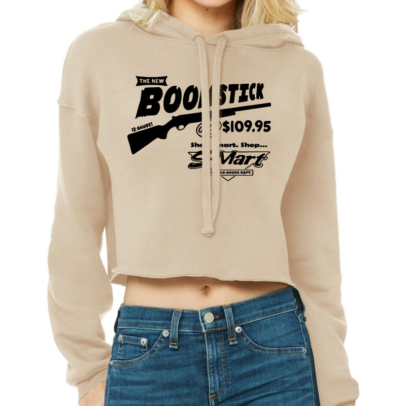 The New Boomstick Cropped Hoodie by Richard Art | Artistshot