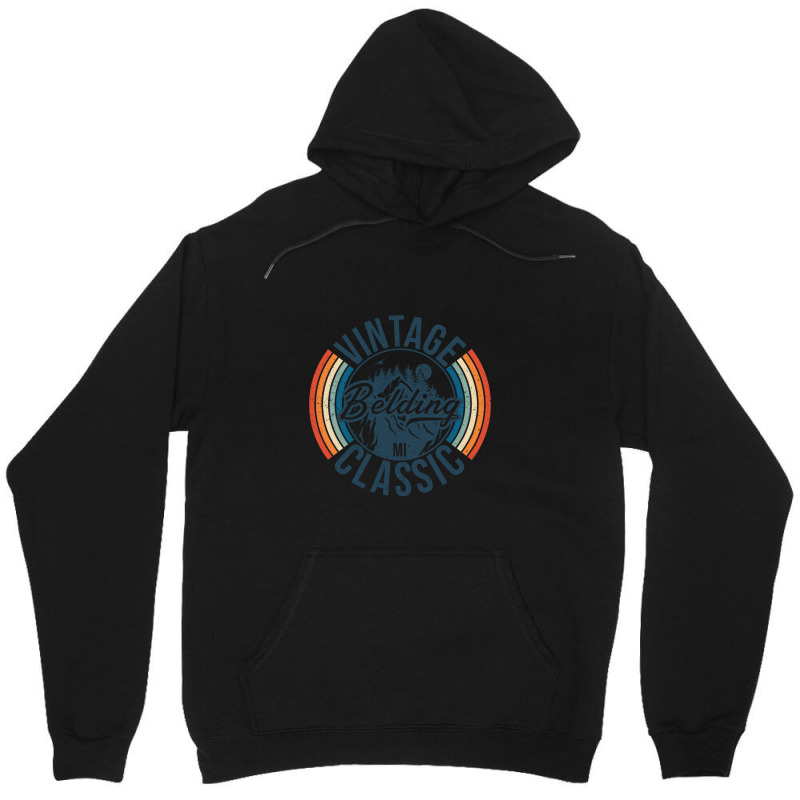 I Love Belding Michigan Retro Vintage Classic Limited Edition Unisex Hoodie | Artistshot