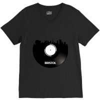 Bristol Vinyl V-neck Tee | Artistshot