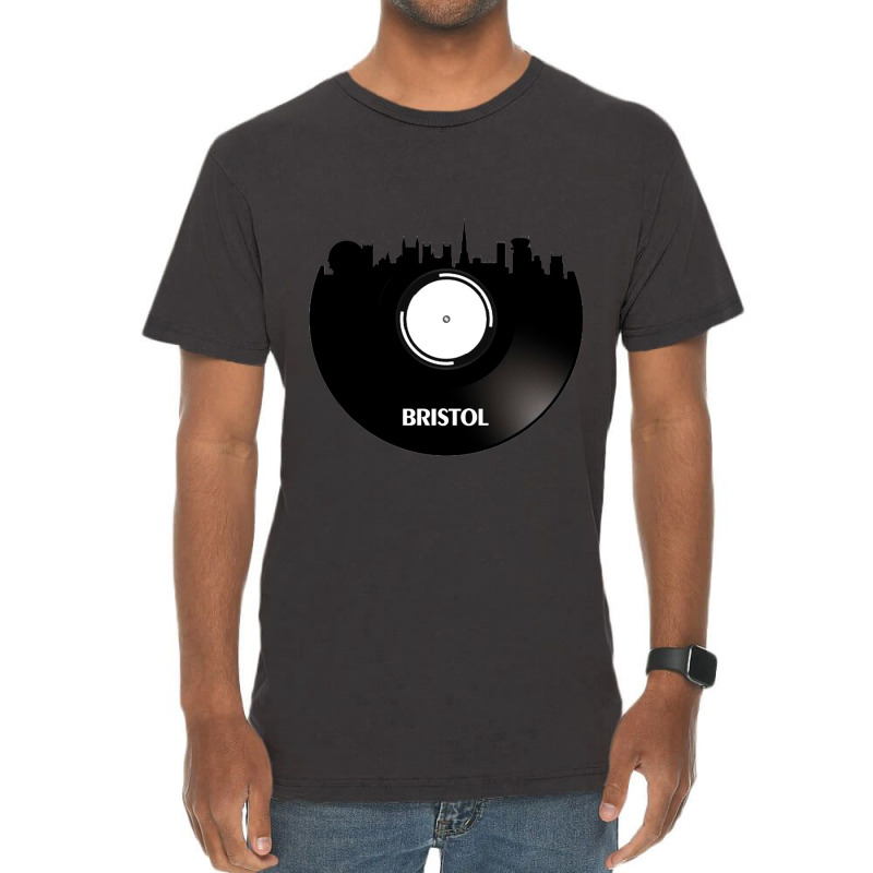 Bristol Vinyl Vintage T-Shirt by THOMASRAFFERTY | Artistshot