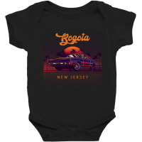 Bogota New Jersey Retro Vintage 80s 90s Muscle Cars Retrowave Aestheti Baby Bodysuit | Artistshot