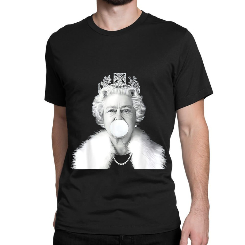 Elizabeth Ii Sunglasses British Crown Union Jack Meme Classic T-shirt | Artistshot