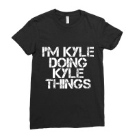 I'm Kyle Doing Kyle Things Christmas Ladies Fitted T-shirt | Artistshot