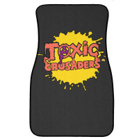 Toxic Crusaders, The Toxic Crusaders, Toxic, Crusaders, Toxic Crusader Front Car Mat | Artistshot