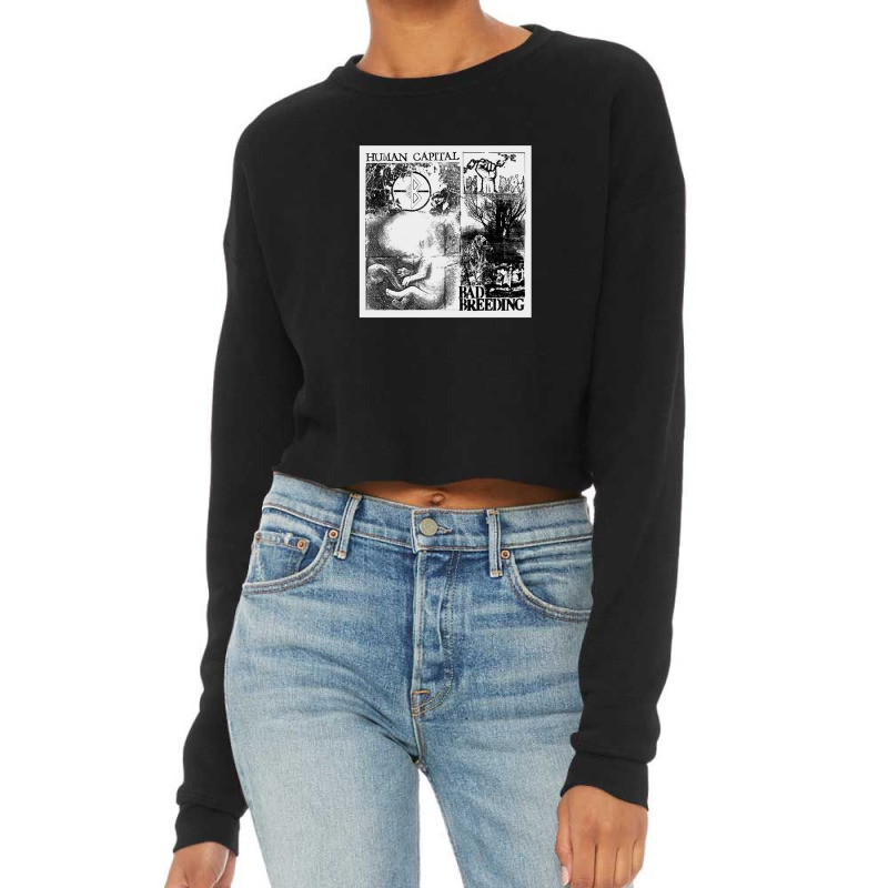 Human Capital Cropped Sweater by KevinFernandez | Artistshot