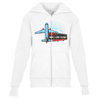 Milf Man I Love Flying Pilot Airplane Tours Company T Shirt Youth Zipper Hoodie | Artistshot