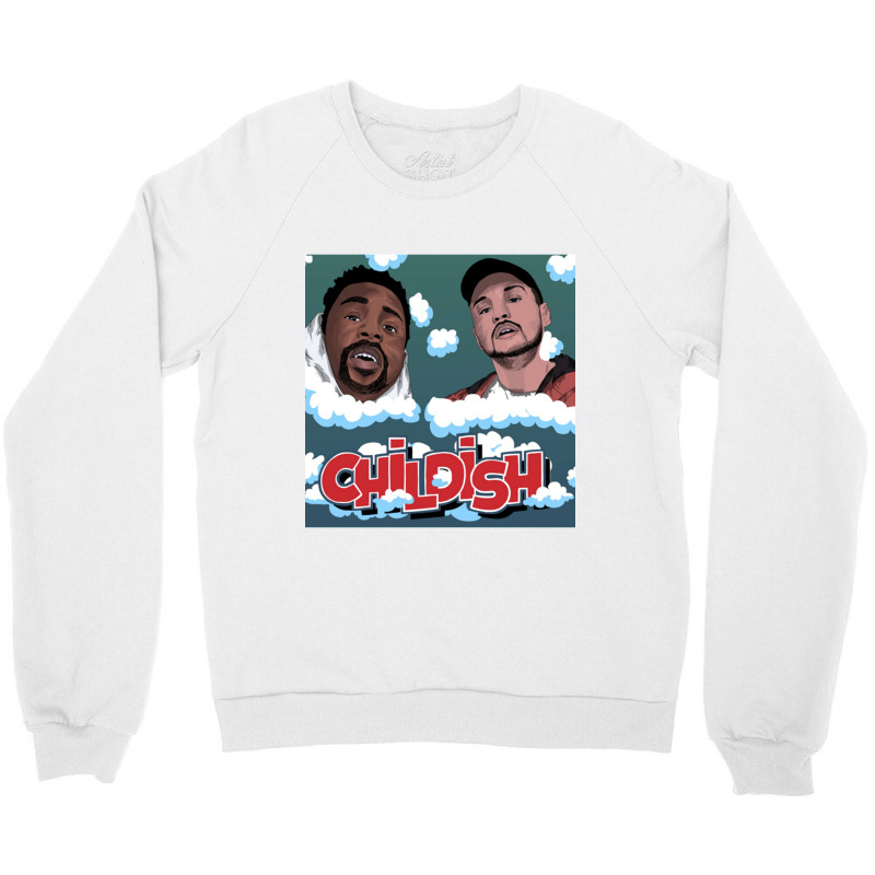 Childish Tgfbro Crewneck Sweatshirt by cm-arts | Artistshot