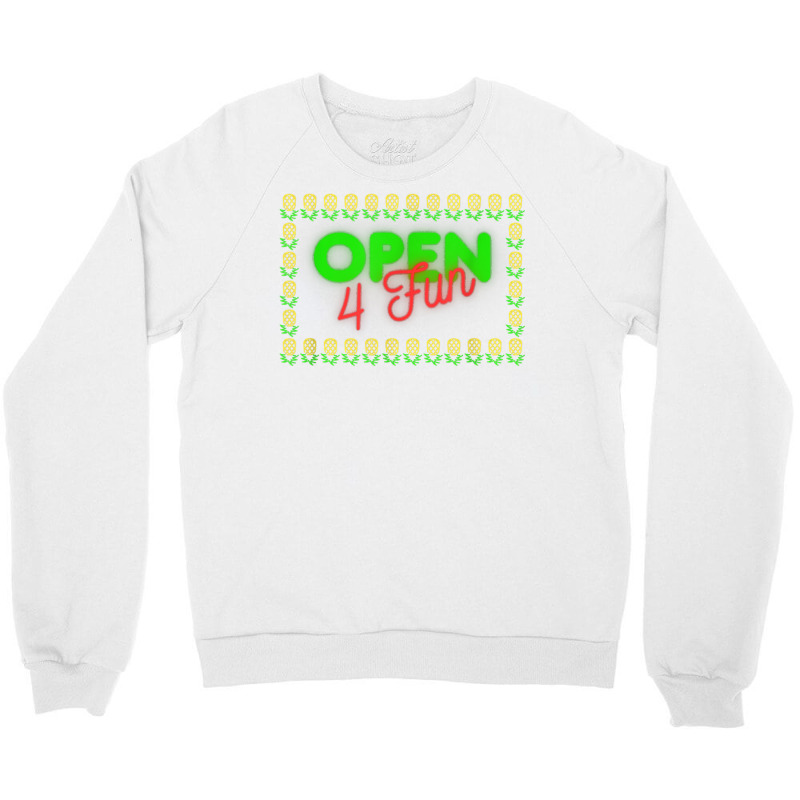 Party Mode Upside Down Pineapple Swinger Vanilla Swapping T Shirt Crewneck Sweatshirt | Artistshot