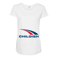 Childish Turbo  Tgfbro Maternity Scoop Neck T-shirt | Artistshot