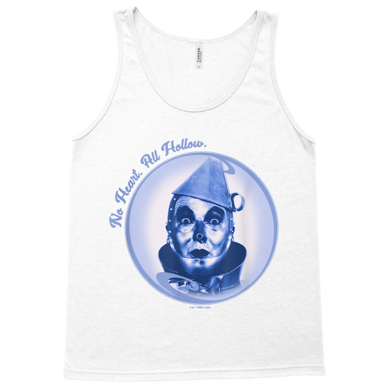 The Wizard Of Oz Tin Man Not Heart All Hollow Portrait T Shirt Tank Top | Artistshot