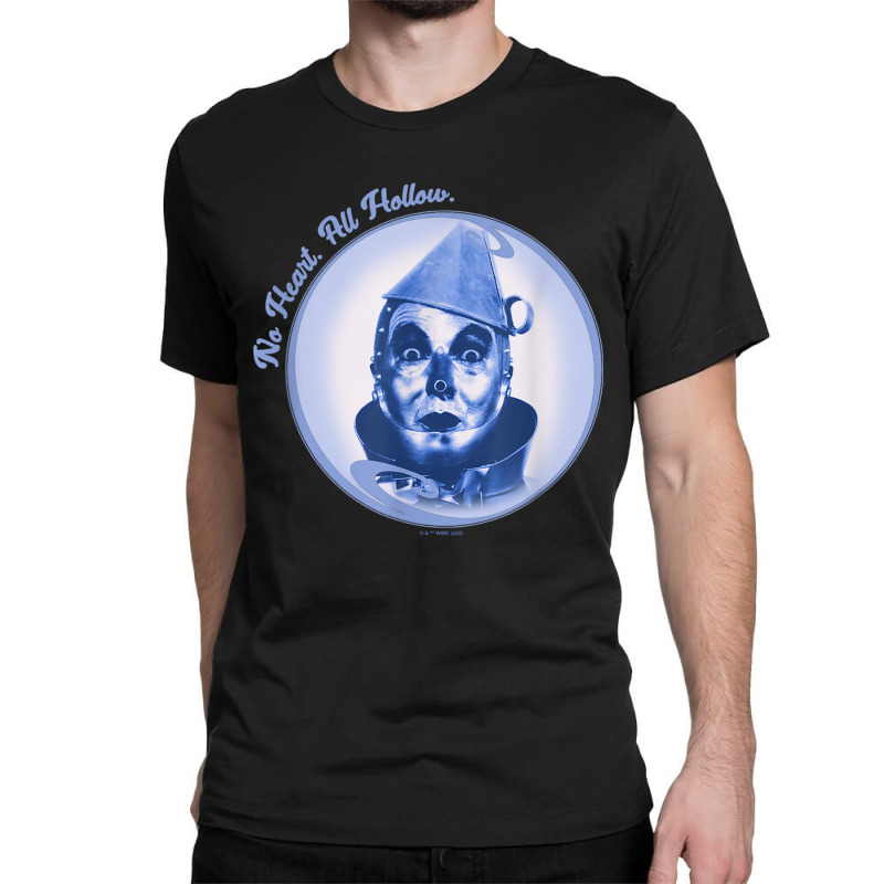 The Wizard Of Oz Tin Man Not Heart All Hollow Portrait T Shirt Classic T-shirt | Artistshot