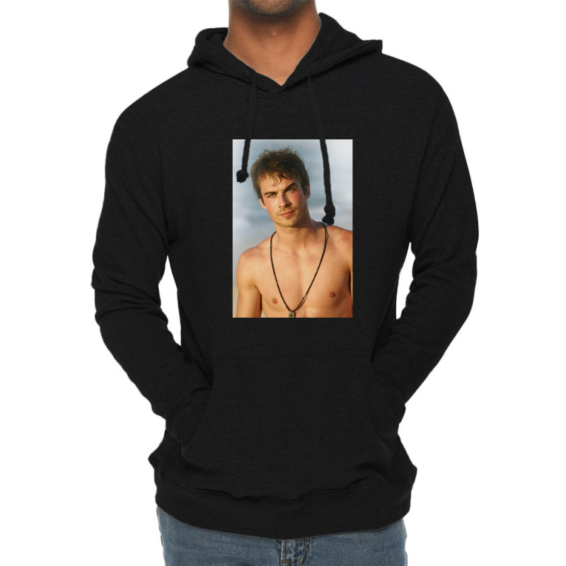 Ian Shirtless Lightweight Hoodie | Artistshot