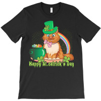 Day T  Shirt Cat St. Catricks Day Shamrock Saint Patrick's Day T  Shir T-shirt | Artistshot