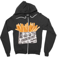 Pal_s Frenchie Fry Zipper Hoodie | Artistshot