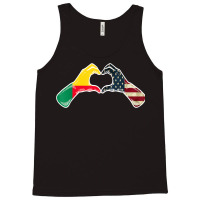 Benin American Usa Flag   Usa Beninese Heart Tank Top | Artistshot