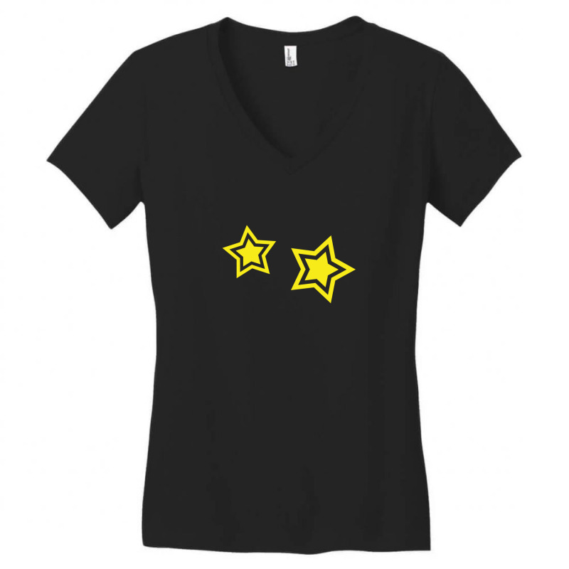 Primal Stars Women's V-Neck T-Shirt by ChandraGay | Artistshot