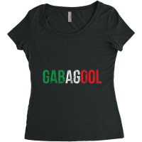 Gabagool Capicola Meat New Jersey Italian Pride Women's Triblend Scoop T-shirt | Artistshot