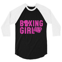 Womens Fighter Girl Boxer Athlete 3/4 Sleeve Shirt | Artistshot