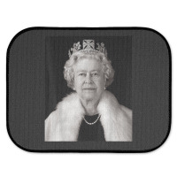 La Reine Elizabeth Ii  (2) Rear Car Mat | Artistshot