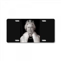 La Reine Elizabeth Ii  (2) License Plate | Artistshot