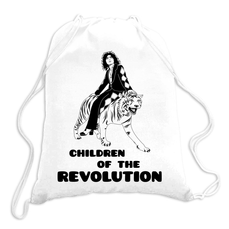 Marc Bolan T Rex - Children Of The Revolution Drawstring Bags | Artistshot