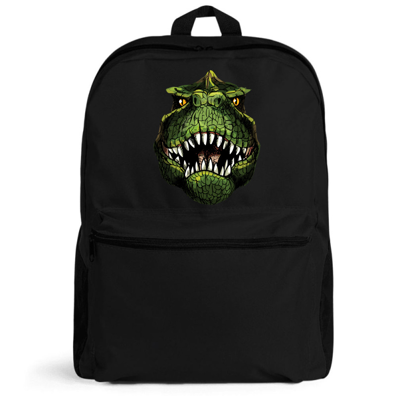 Music Vintage Retro T-rex Head Backpack | Artistshot