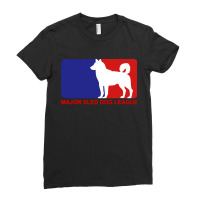 Major Sled Dog League Ladies Fitted T-shirt | Artistshot