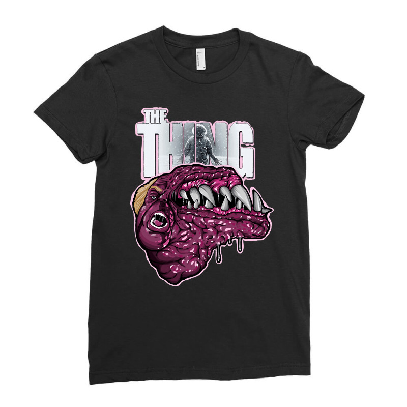 The Thing Organism, The Thing Organism Art, The Thing Organism Vintage Ladies Fitted T-Shirt by cm-arts | Artistshot