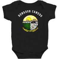 Senador Canedo Coat Of Arms Flag National Pride Gift Souveni Baby Bodysuit | Artistshot