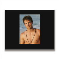 Ian Somerhalder Shirtless Metal Print Horizontal | Artistshot