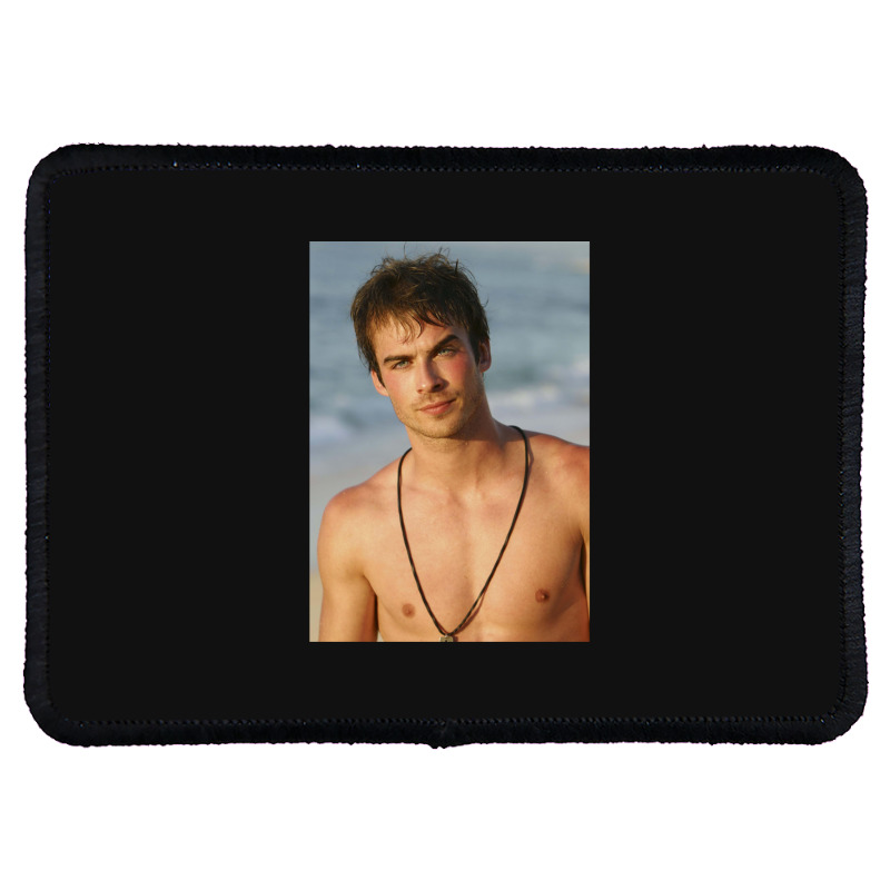 Ian Somerhalder Shirtless Rectangle Patch | Artistshot