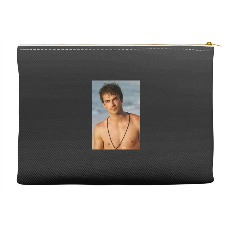 Ian Somerhalder Shirtless Accessory Pouches | Artistshot