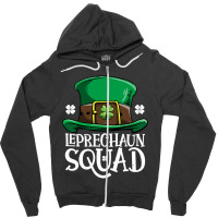 Leprechaun Squad St Patricks Day Boys Kids Men Costume Gifts Zipper Hoodie | Artistshot