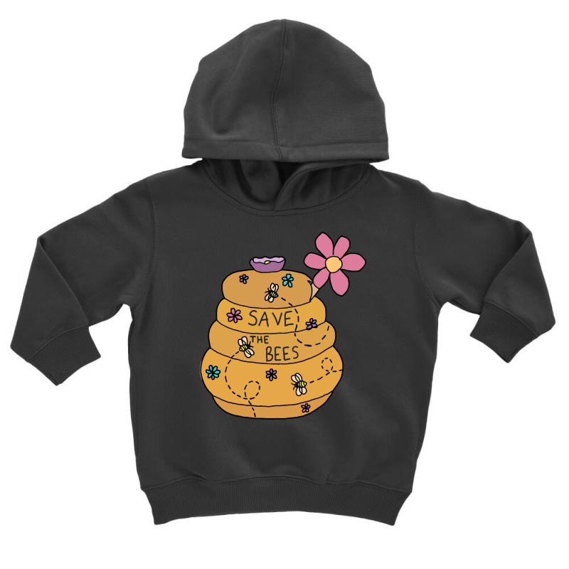 Save The Bees Honey Pot Toddler Hoodie | Artistshot