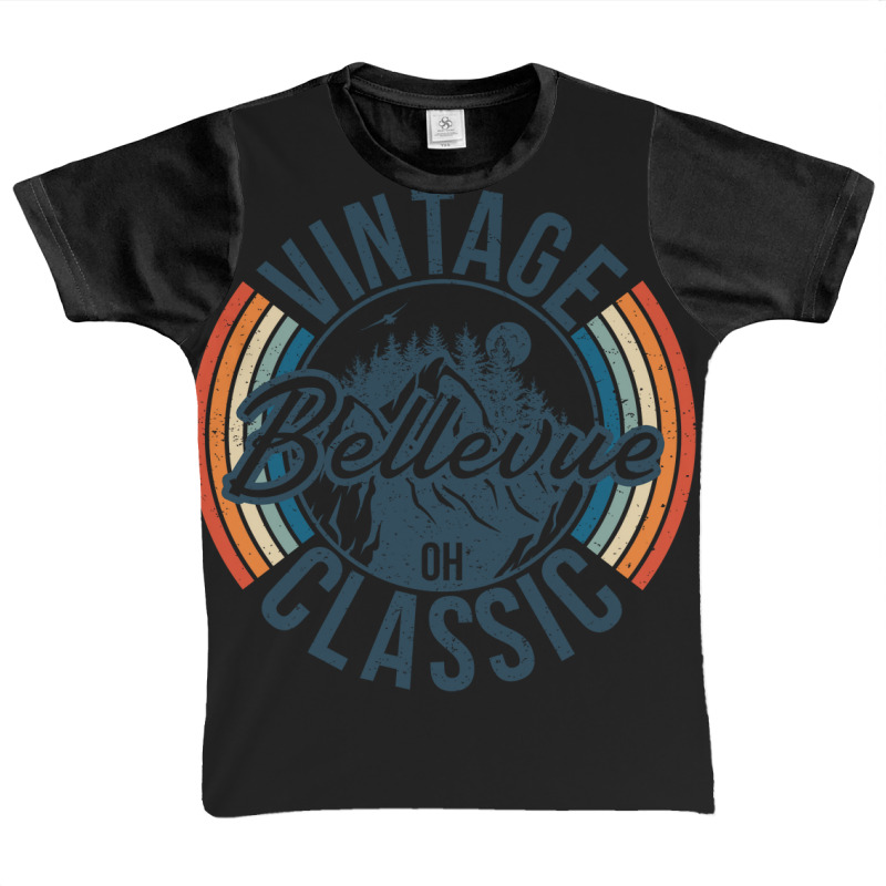 I Love Bellevue Ohio Retro Vintage Classic Limited Edition Graphic Youth T-shirt by hardrollsjudo | Artistshot