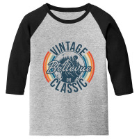 I Love Bellevue Ohio Retro Vintage Classic Limited Edition Youth 3/4 Sleeve | Artistshot