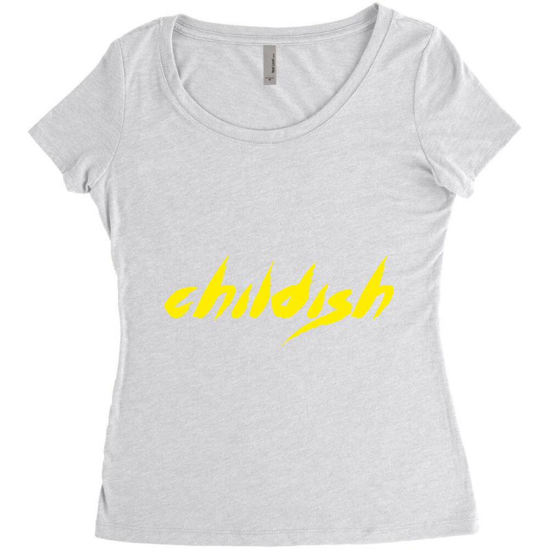 Tgfbro  Childish Women's Triblend Scoop T-shirt by cm-arts | Artistshot