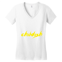 Tgfbro  Childish Women's V-neck T-shirt | Artistshot