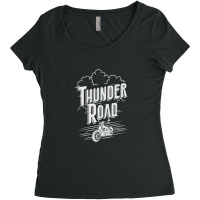 Thunder Road Dark Version Women's Triblend Scoop T-shirt | Artistshot