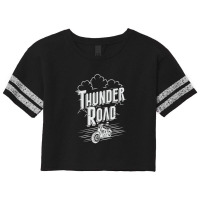 Thunder Road Dark Version Scorecard Crop Tee | Artistshot