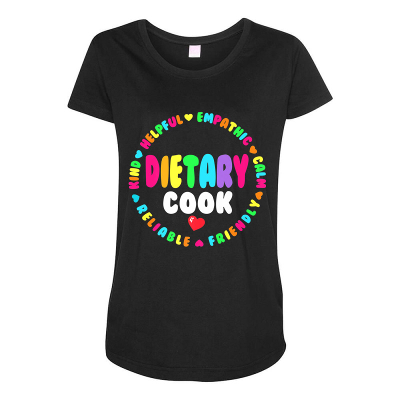 Dietary Cook Appreciation Week Healthcare Dietitian Squad Premium T Sh Maternity Scoop Neck T-shirt by cm-arts | Artistshot