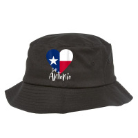 Womens I Love San Antonio Texas Tx Flag Lonestar Heart V Neck T Shirt Bucket Hat | Artistshot