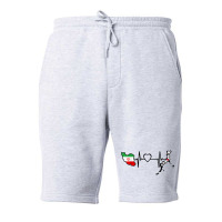 Iran Japan Flag Iranian Japanese Heartbeat T Shirt Fleece Short | Artistshot