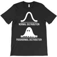 Halloween   Normal Distribution Paranormal Funny Math Long Sleeve T Sh T-shirt | Artistshot