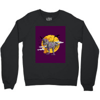 Halloween Dinosaur T-rex Mummy Pumpkin  Graphic Crewneck Sweatshirt | Artistshot