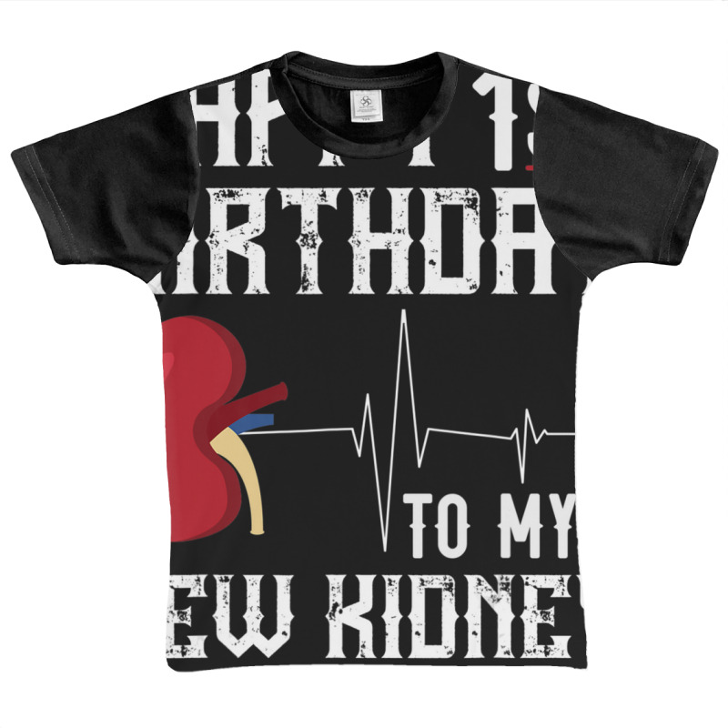 Kidney Transplant Anniversary 1st Birthday Graphic Youth T-shirt | Artistshot